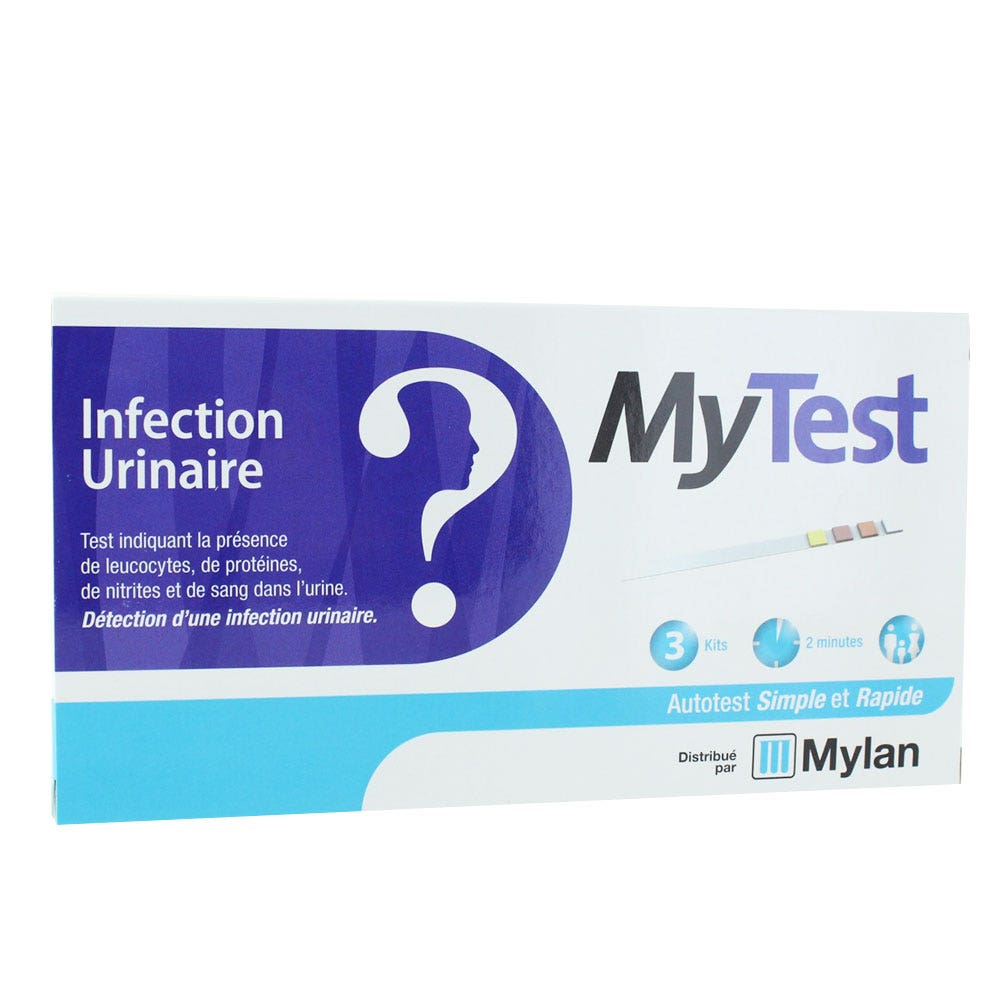 My Test Infection Urinaire Autotest Simple Et Rapide 3 Kits My Test