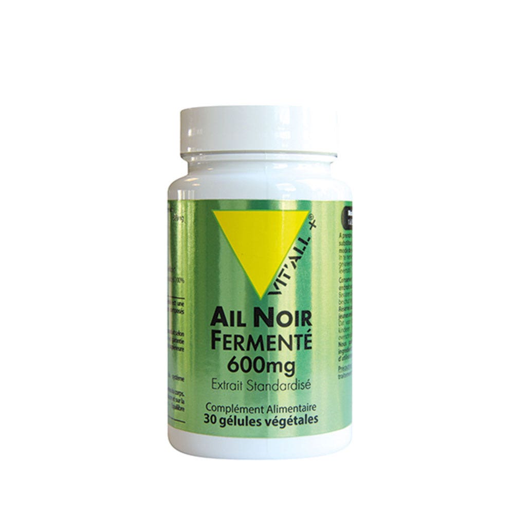 Vit'All+ Ail Noir Fermente 600mg 30 Gélules