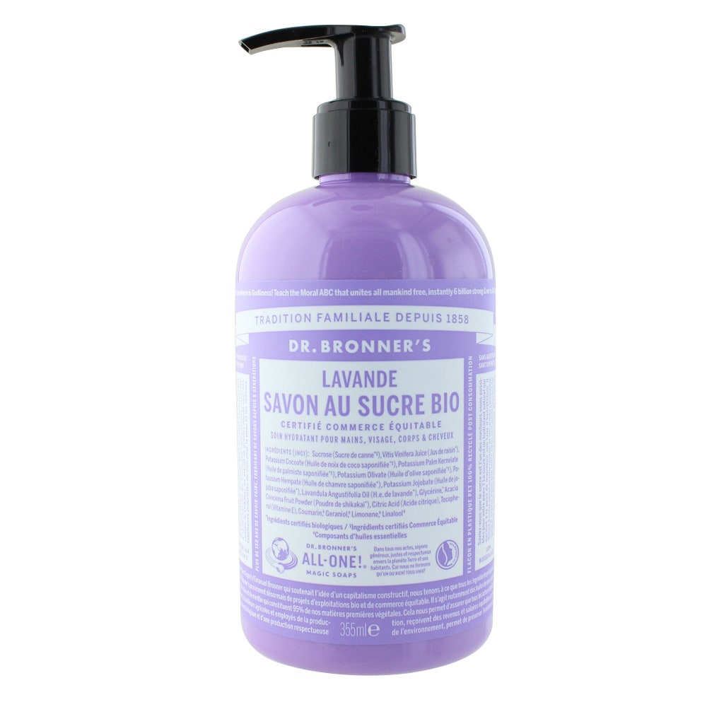 Dr Bronner'S Savon Liquide Lavande 355 ml