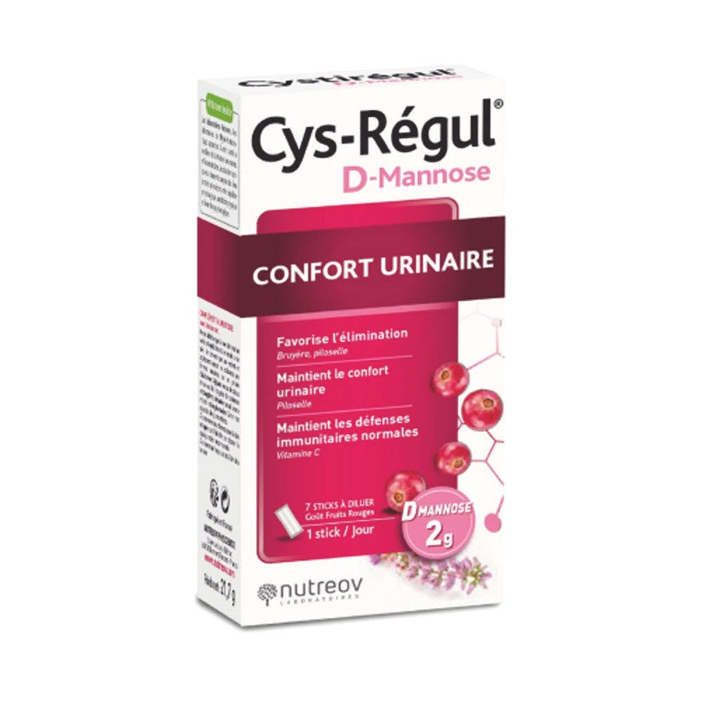 Cys Regul D-Mannose Boîte de 7 Nutreov