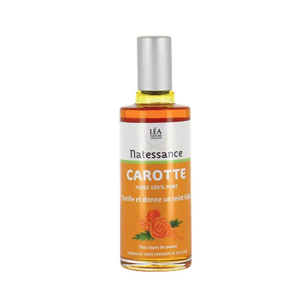 Natessance Huile De Carotte Teint Hale 100 ml