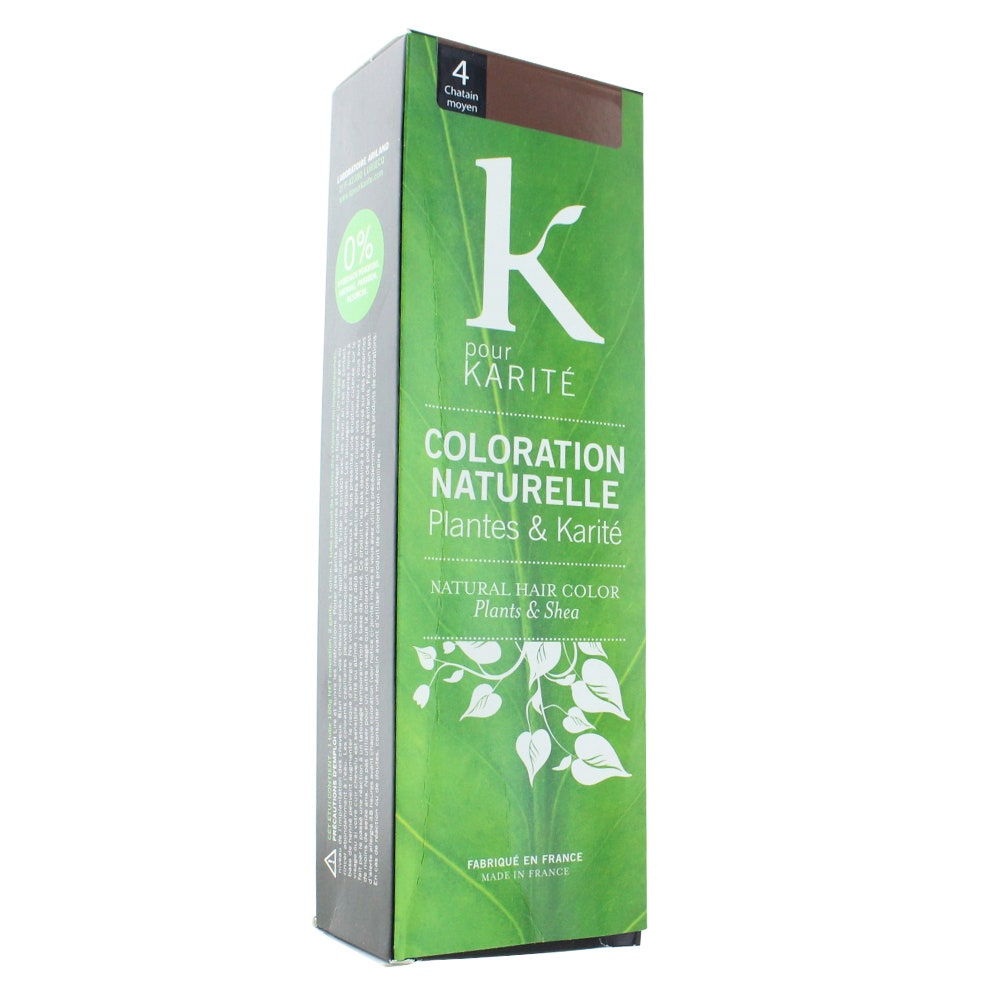 K Pour Karite Coloration Naturelle Plantes Et Karite