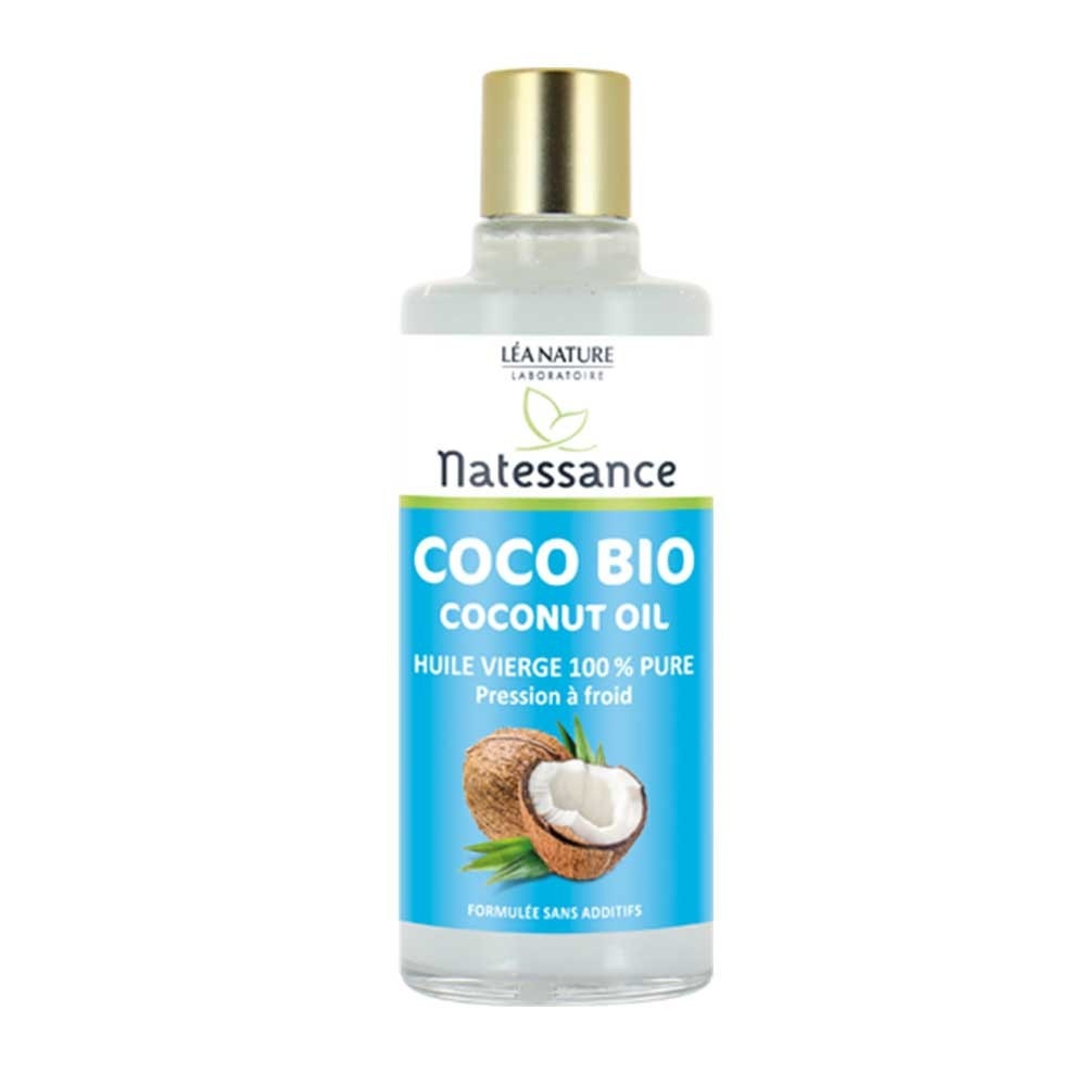 Natessance Coco Huile De 100% Pure Bio 100ml