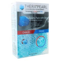 TheraPearl Therapie Par Le Chaud Ou Le Froid Pack Sports Avec Sangle De Maintien