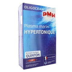 Superdiet Pmh Plasma Marin Hypertonique 20 Ampoules Oligocean