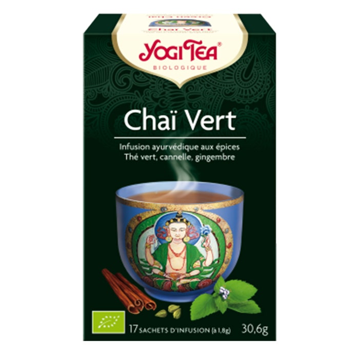 Yogi Tea Chai Vert 17 Sachets