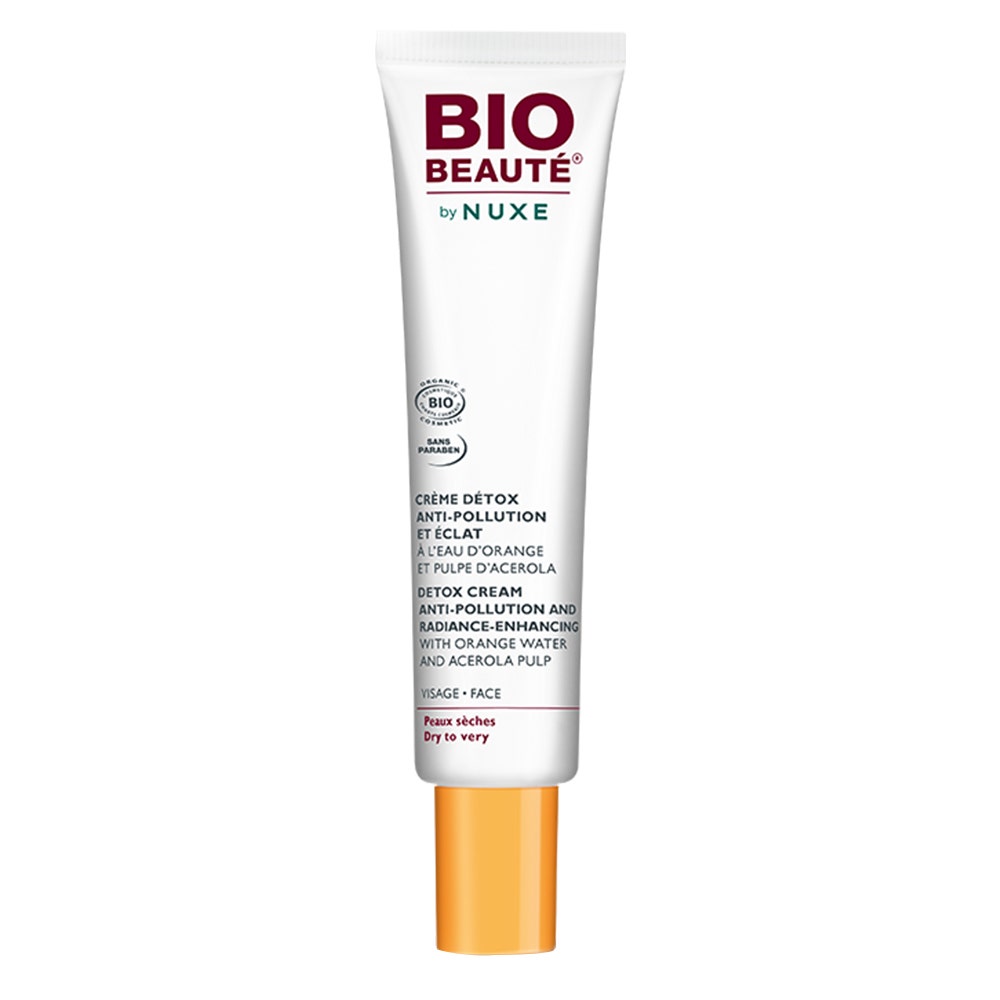 Bio Beaute By Nuxe Bio Beaute By Creme Detox Anti-pollution Et Eclat Peaux Seches 40ml