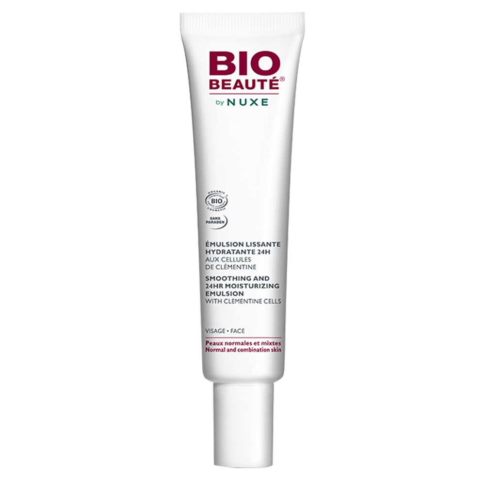 Bio Beaute By Nuxe Bio Beaute By Emulsion Lissante Hydratant 24h Peaux Normales Et Mixtes 40ml