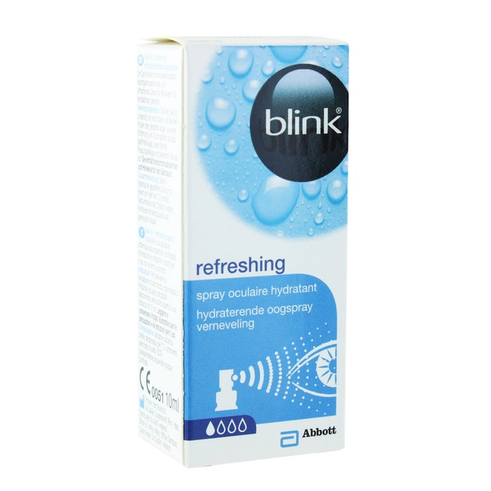 Blink Refreshing Spray Oculaire Hydratant 10ml Gifrer