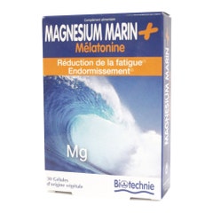Biotechnie Magnesium Marin + Melatonine 30 Gelules