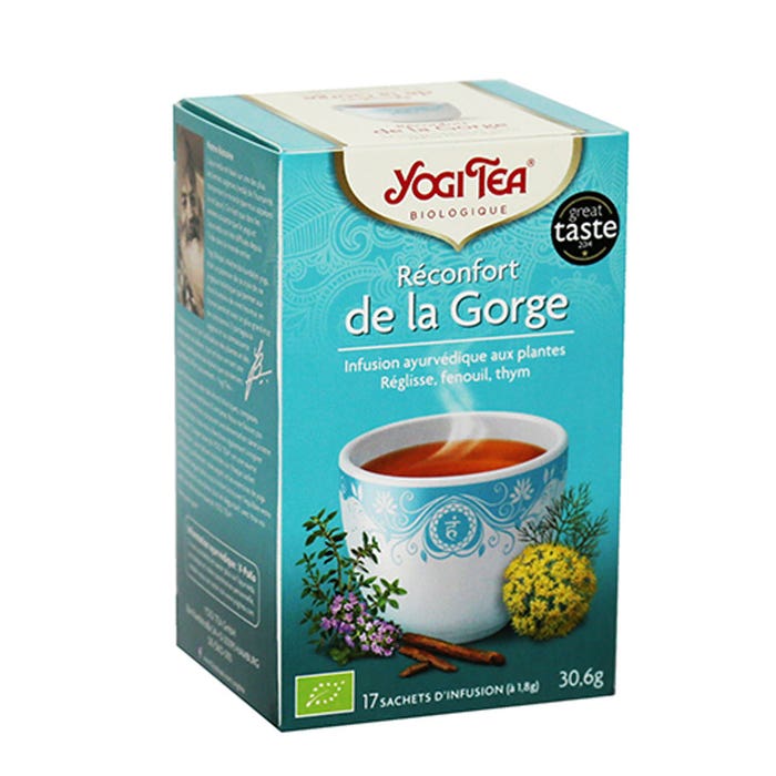 Yogi Tea Reconfort De La Gorge 17 Sachets - Easypara
