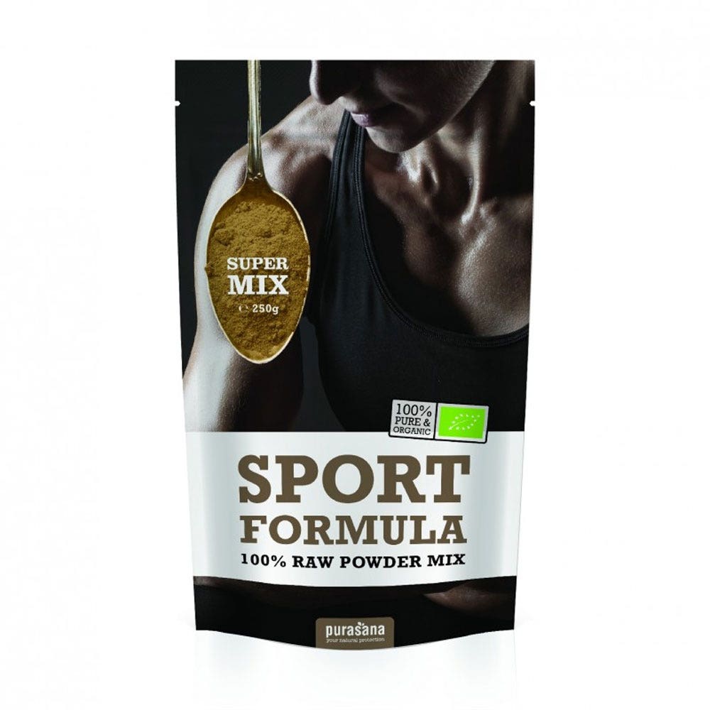 Poudre Sport Purasana - Maca, Guarana, Spiruline - 250g - Neuf, énergie Et Vitalité
