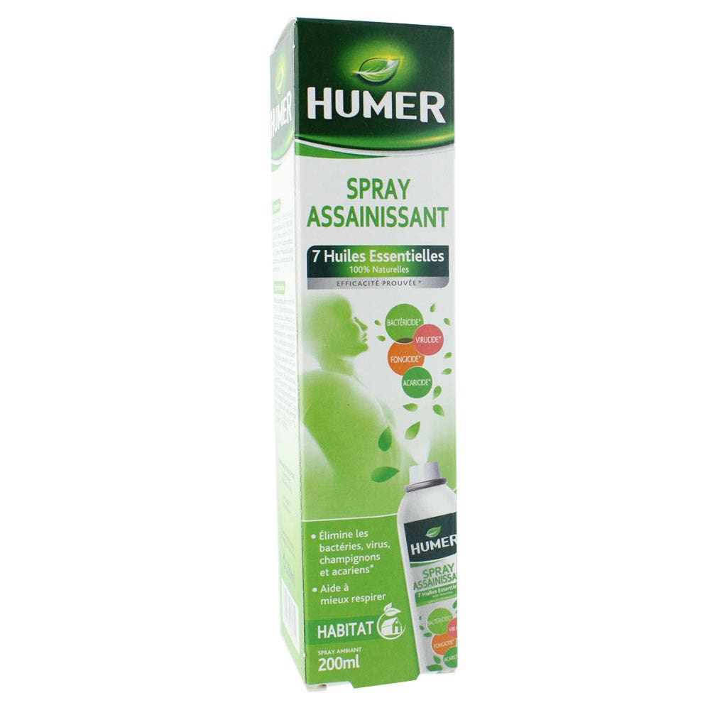 Humer Spray Assainissant 200ml - Easypara
