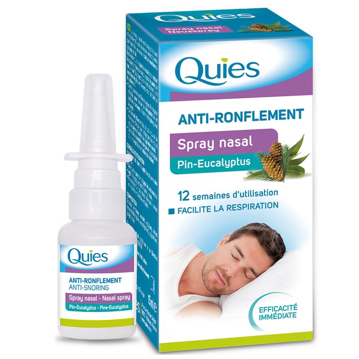 Anti-ronflement Spray Nasal Pin-eucalyptus 15ml Quies