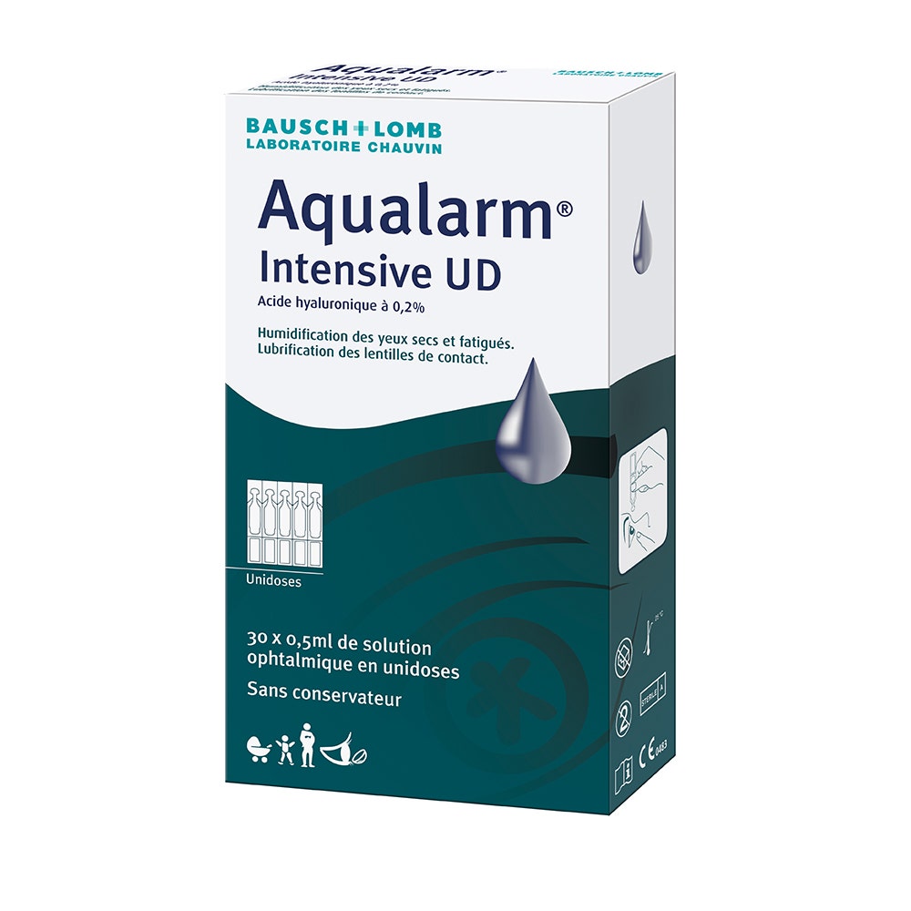 Bausch&Lomb Aqualarm Intensive Ud 30 Unidoses 15ml