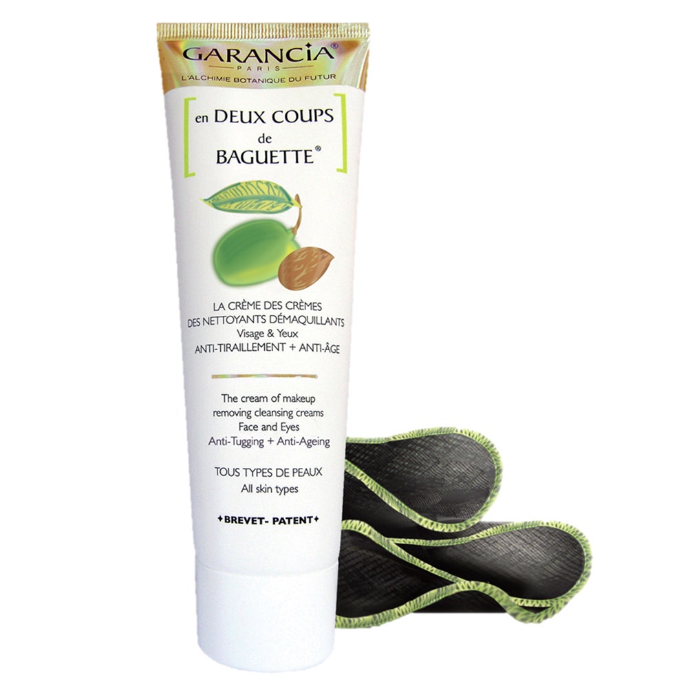 Garancia En Deux Coups De Baguette Nettoyant Demaquillant A L'amande + Serviette Offerte 120g