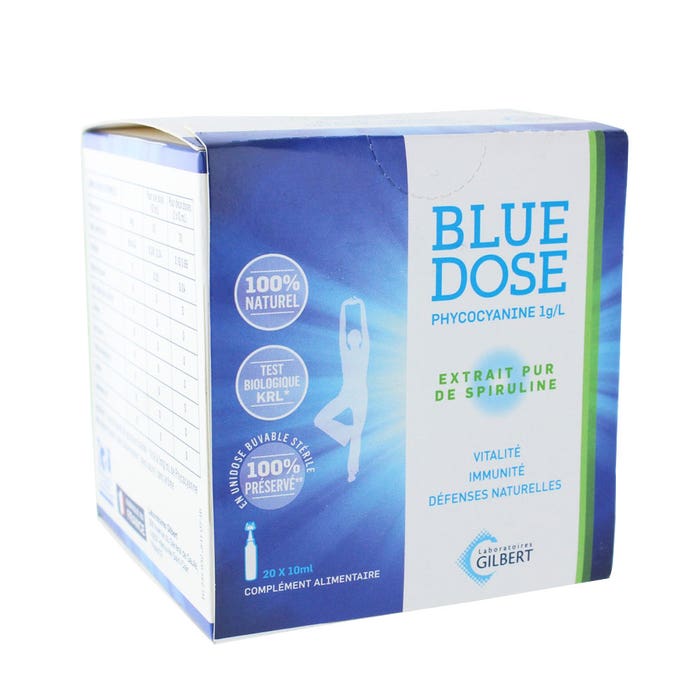 Neutraderm Blue Dose Spiruline Liquide 20 Doses