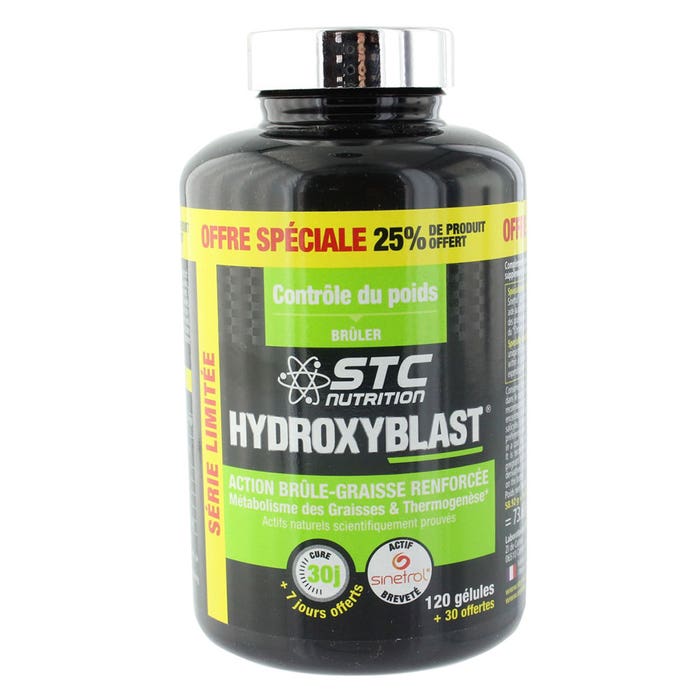 Stc Nutrition Hydroxyblast 120 Capsules + 30 Offertes