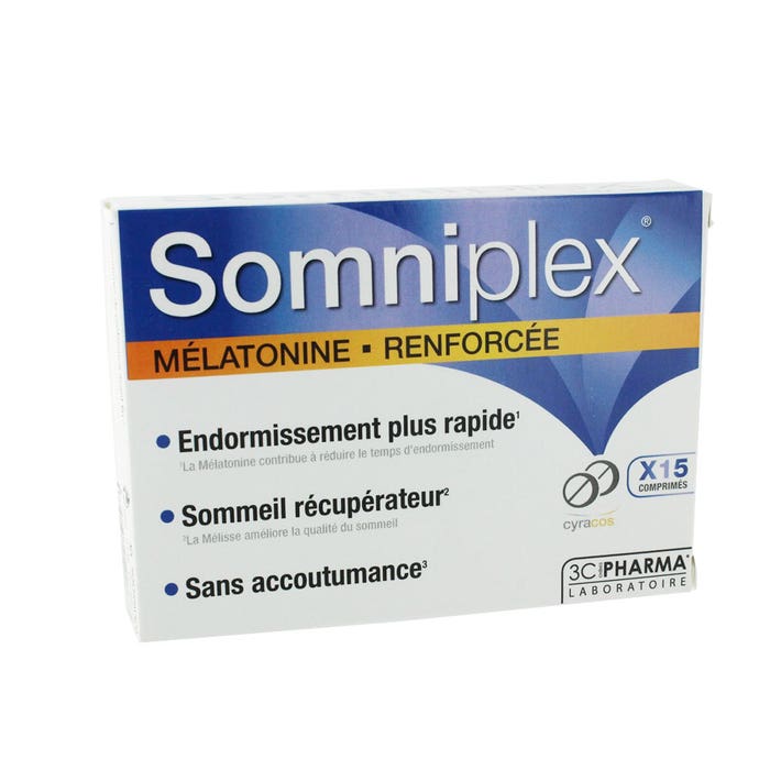 3C Pharma Somniplex 15 Comprimes