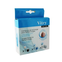 Vitry Nail Care Perfect Ongles Embouts X4