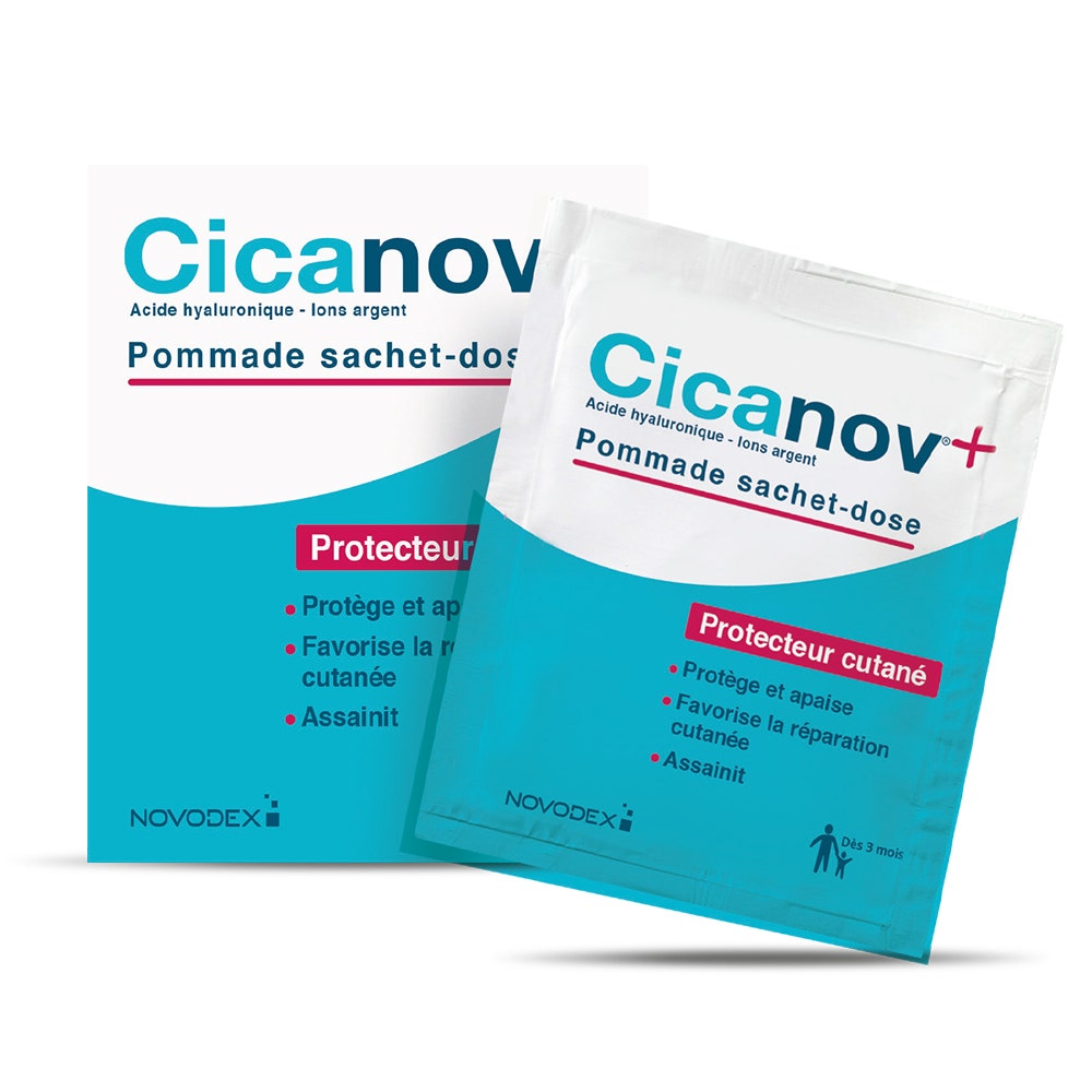 Novodex CICANOV+ POMMADE SACHET DOSE PROTECTEUR CUTANE x9 sachets