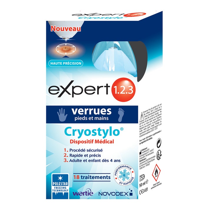 Expert 123 Verrues Cryostylo 50 ml Novodex