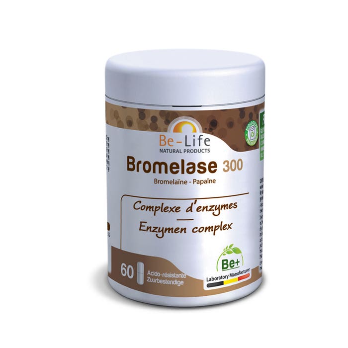 Be-Life Bromelase 300 60 Gelules