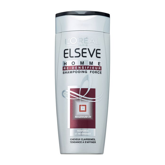 Homme Shampooing Redensifieur Force Cheveux Clairsemes 250ml Elseve