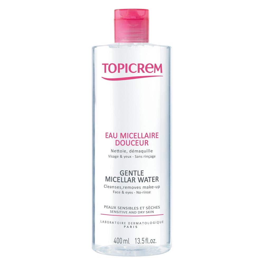 Eau Micellaire 400ml Douceur Peaux Sensibles Et Seches Topicrem