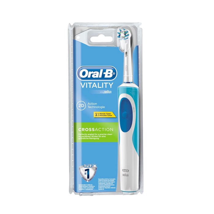 Oral B Vitality Crossaction Brosse A Dents Electrique Rechargeable Oral-B