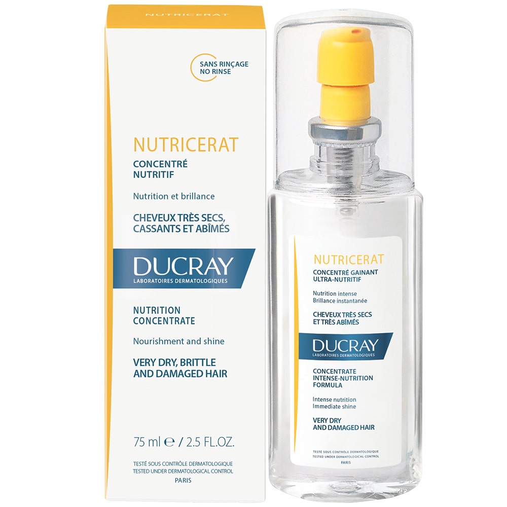 Ducray Soin huileux concentré nutritif Cheveux très secs, cassants, abîmés 75ml