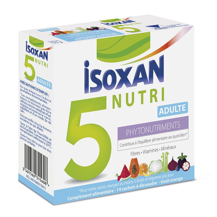 Isoxan 5 Nutri Adulte A Dissoudre 14 Sachets