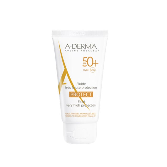 A-Derma Protect Fluide Tres Haute Protection Spf50+ 40ml