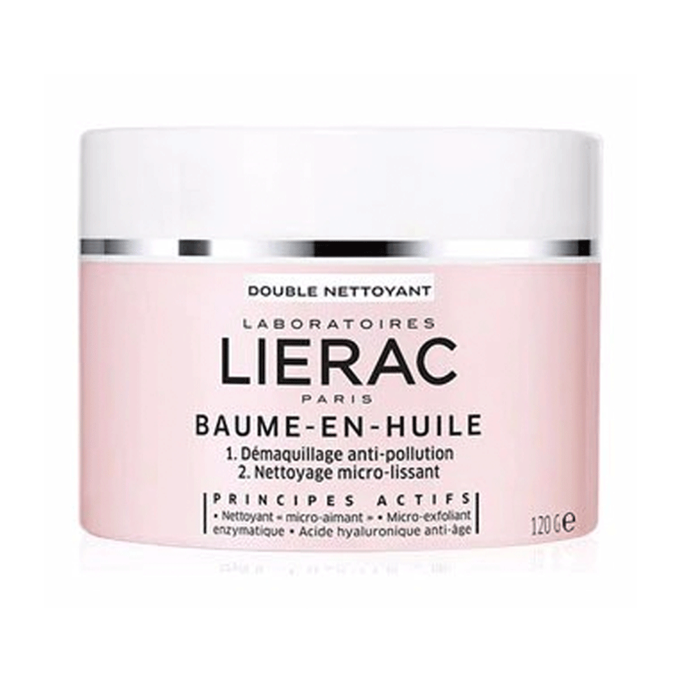 Lierac Baume En Huile Double Nettoyant Peaux Seches 120g