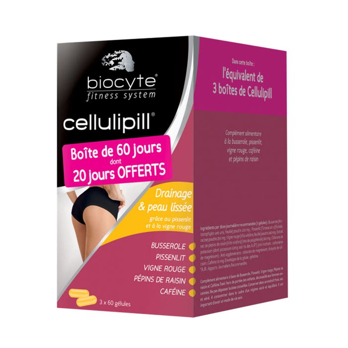 Biocyte Pack Cellulipill 3x60 Gelules