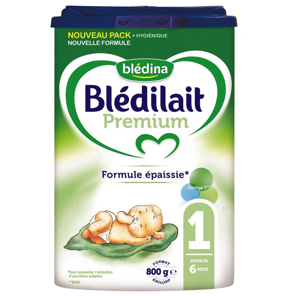 Blédina Bledilait Premium 1 Lait En Poudre 0-6 Mois 800g