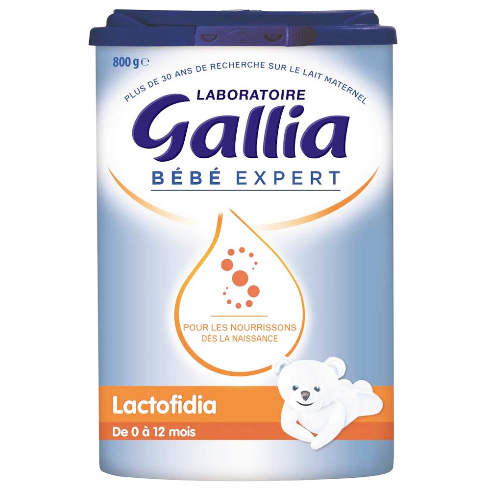 Gallia Bebe Expert Lactofidia Lait En Poudre 0-12 Mois 800g