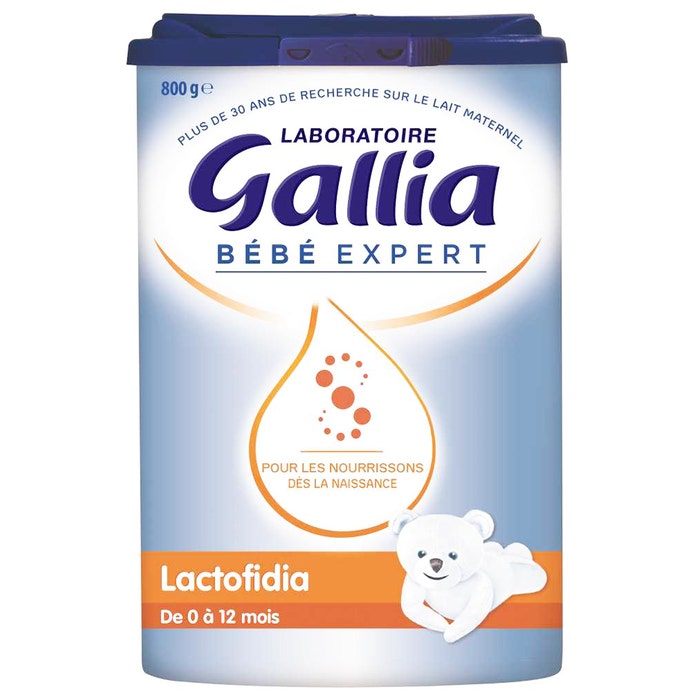 Bebe Expert Lactofidia Lait En Poudre 0-12 Mois 800g Gallia