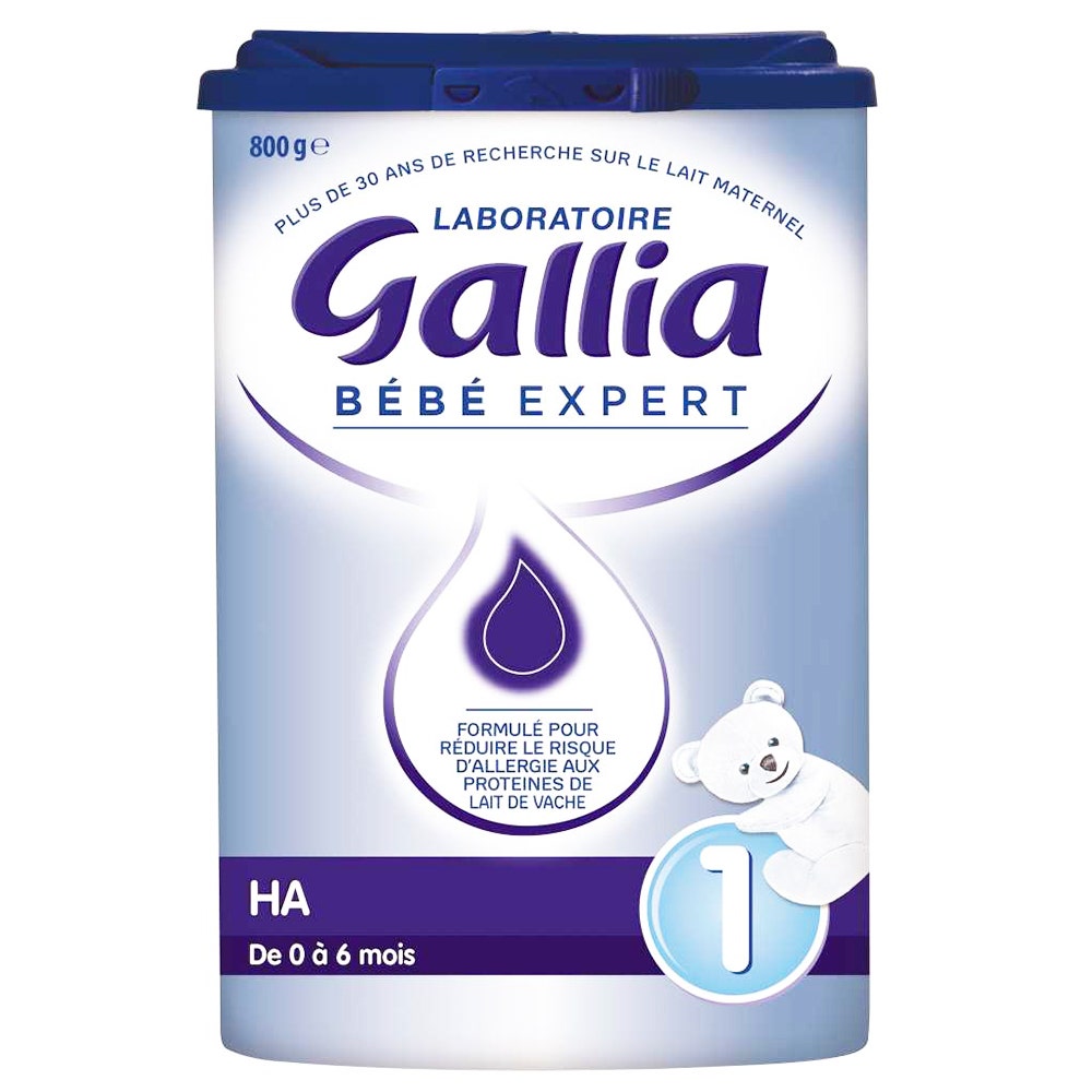 Gallia Bebe Expert Ha 1 Lait En Poudre 0-6 Mois 800g