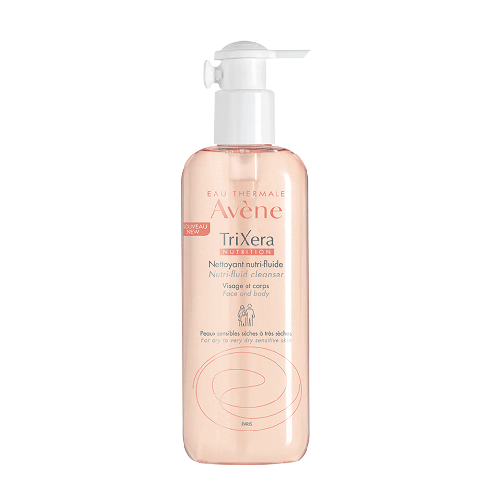 Avène Gel Nettoyant Nutri Fluide Peaux Sensibles Seches A Tres Seches 400ml