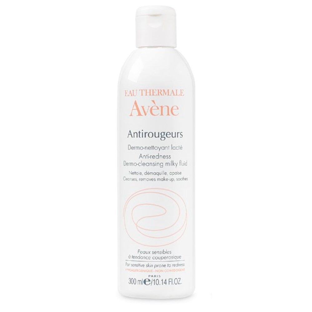 Avène Antirougeurs Dermo-nettoyant Lacte Peaux Sensibles A Tendance Couperosique 300ml