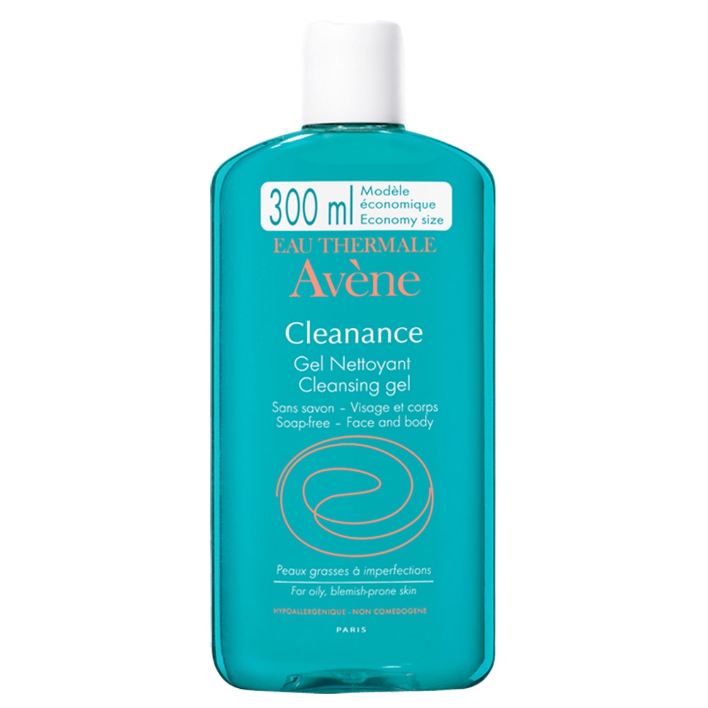Avène Cleanance Gel Nettoyant Visage Et Corps Peaux Grasses A Imperfections 300ml