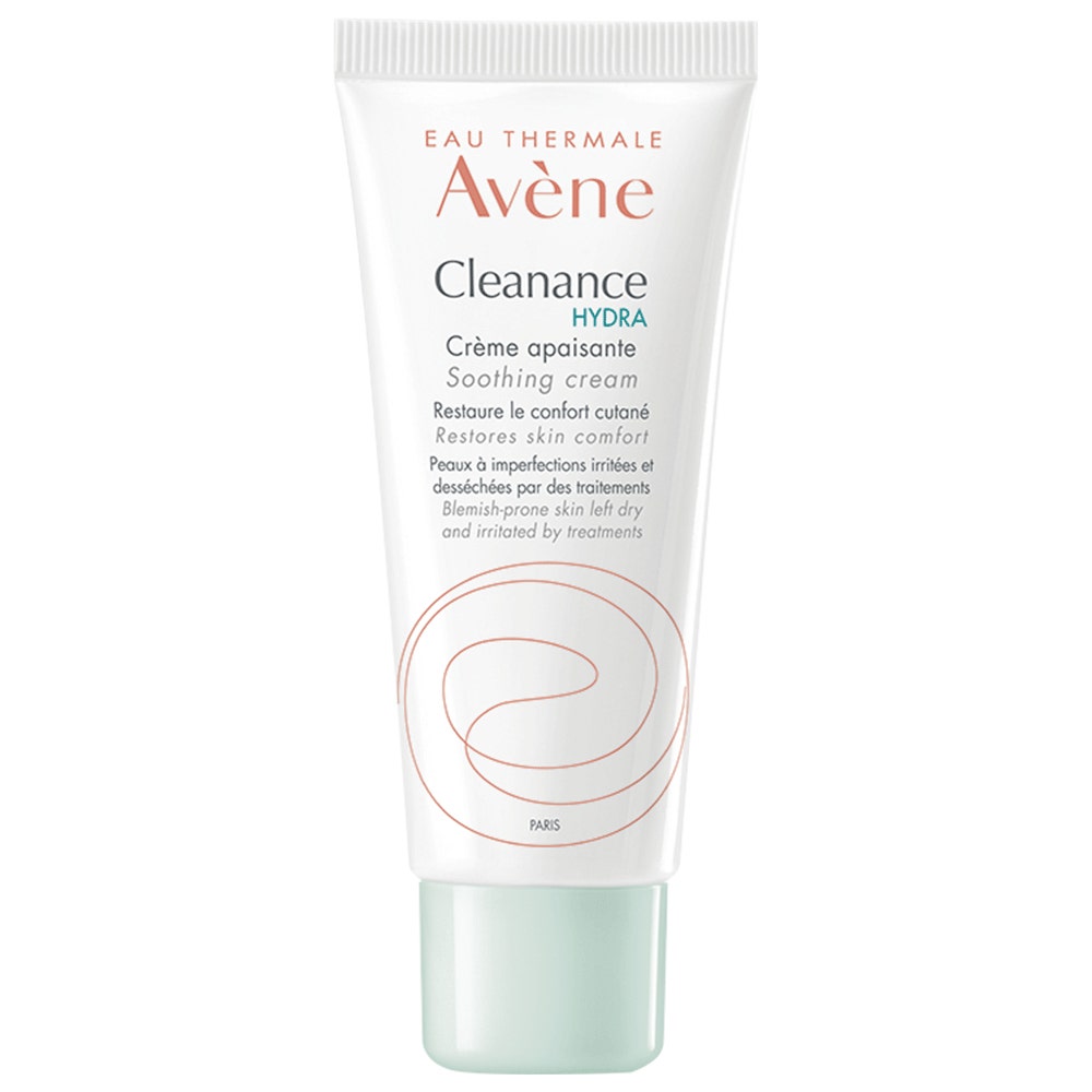 Avène Cleanance Hydra Crème Apaisante Peaux A Imperfections Irritées Et Dessechées 40ml