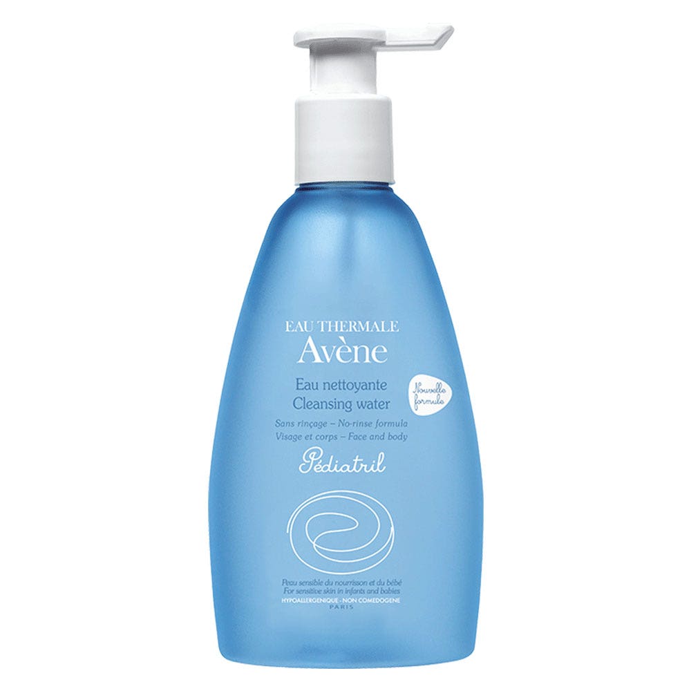 Avène Pédiatril Eau Nettoyante Visage Et Corps Peau Sensible Nourrisson Et Bebe 500ml