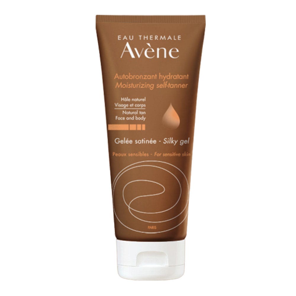 Avène Solaire Autobronzant Hydratant Gelee Satinee Visage Et Corps Peaux Sensibles 100ml