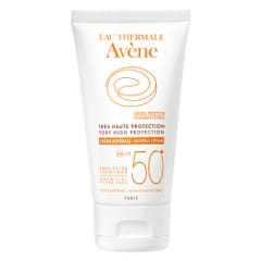 Avène Solaire Creme Minerale Tres Haute Protection Sans Parfum Peaux Intolerantes Spf50+ 50ml