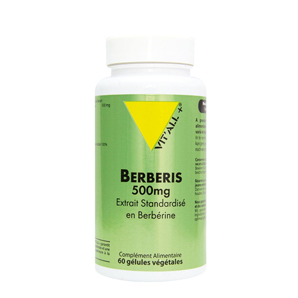 Vit'All+ Berberis 500mg 60 Gélules