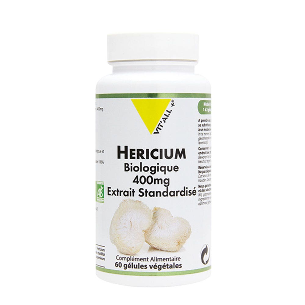 Vit'All+ Hericium Bio 60 Gélules