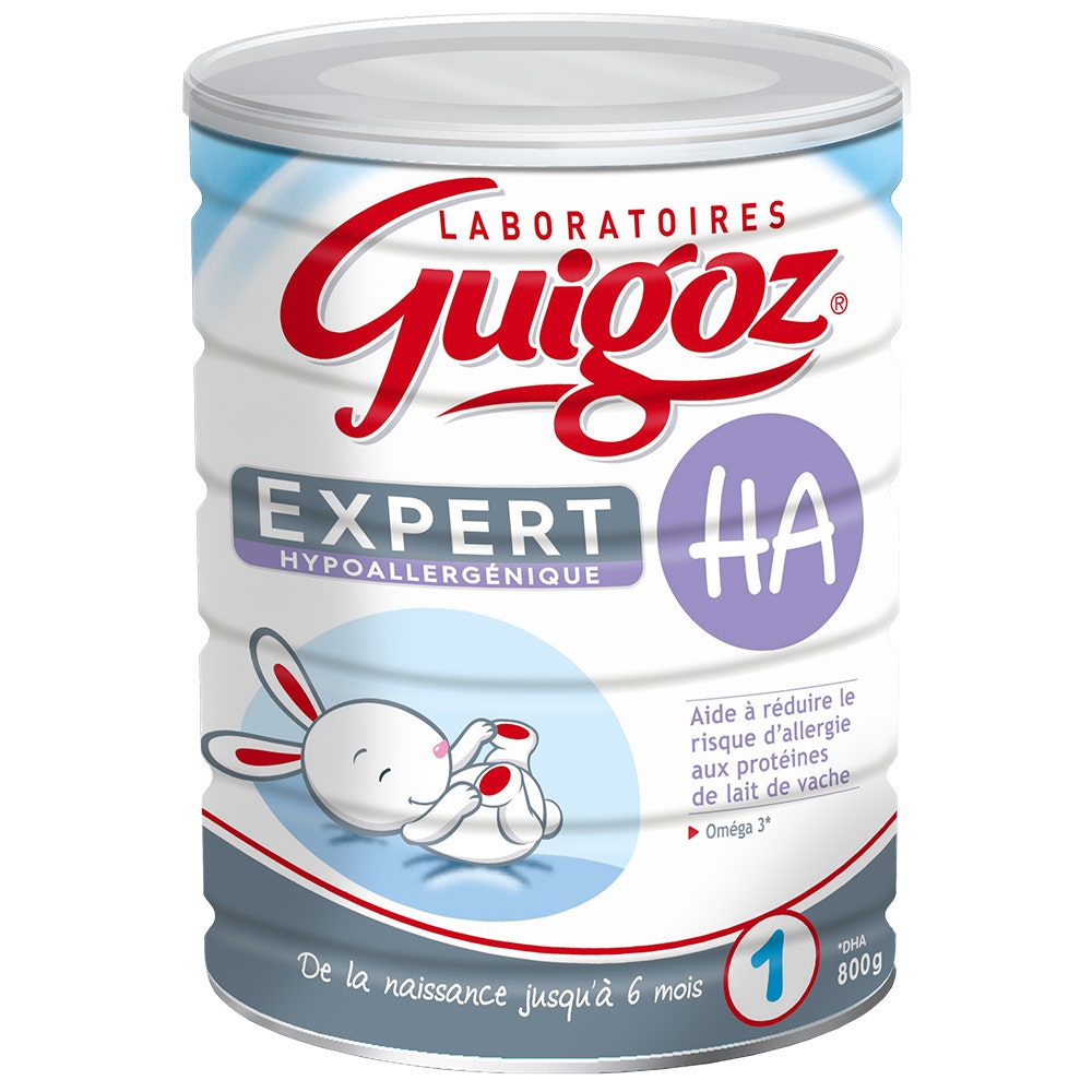 Guigoz Expert Ha 1 Lait En Poudre 0-6 Mois 800g