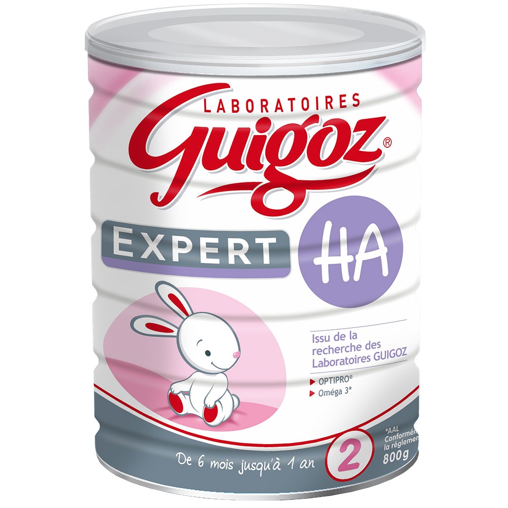 Guigoz Expert Ha 2 Lait En Poudre 6-12 Mois 800g